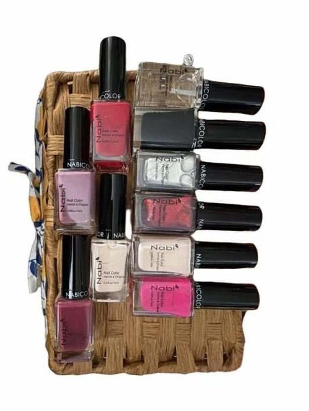 Nabi Nail Polish Lot of 12 Assorted Colors